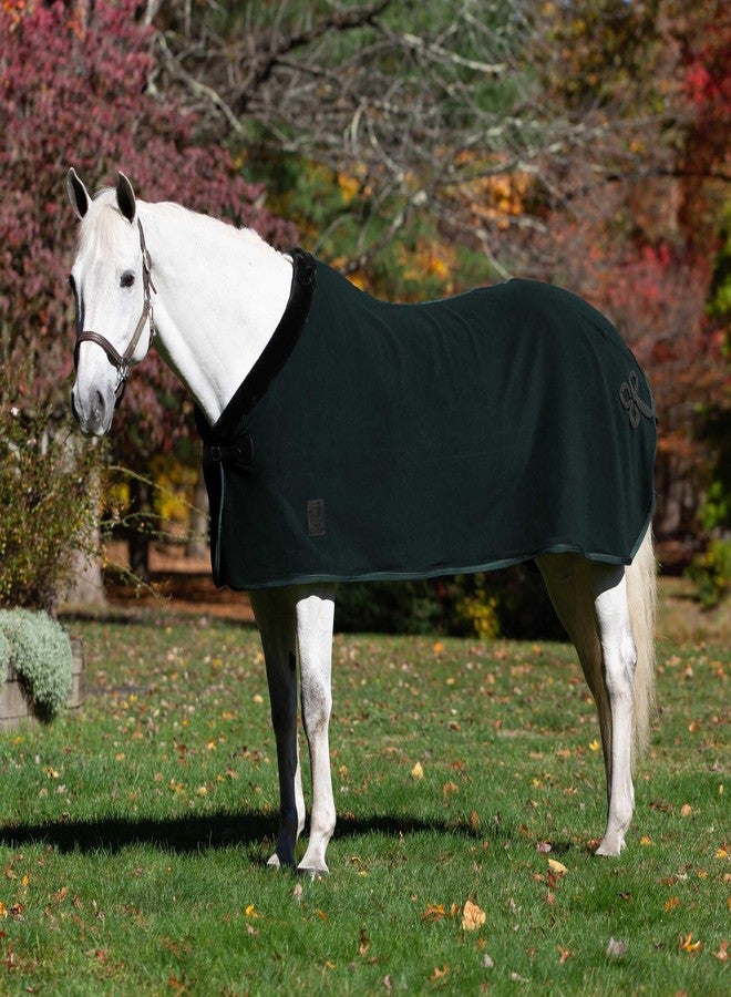 Equinavia Koselig Fleece Cooler - Deep Green - 78 in - Image 5